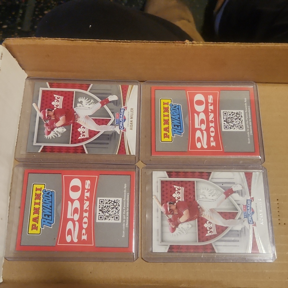 Aidan Miller (2) Rc-2-250 Pts Cards
